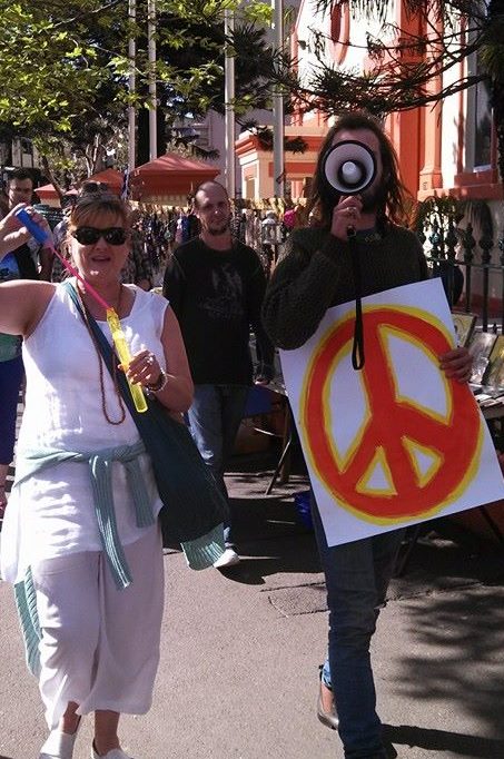 Peace day march 2013